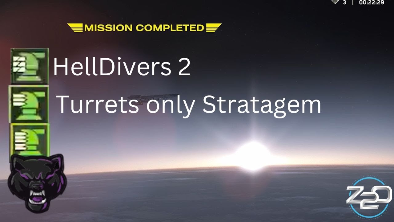 HELLDIVERS 2 - the best turrets