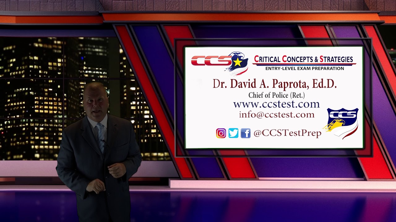 Preparing for the Police Psychological (Hiring Psych) - CCS Test Prep®