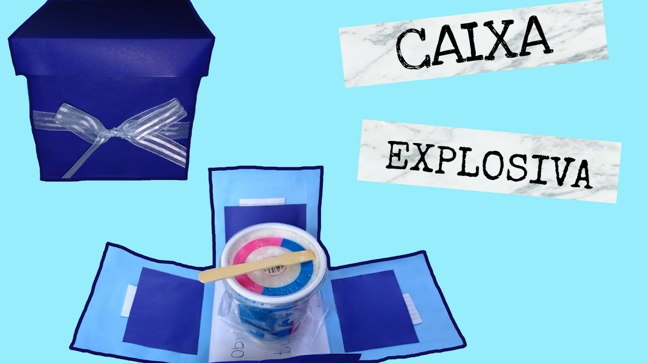 CAIXA EXPLOSIVA - COISAS DE ANA