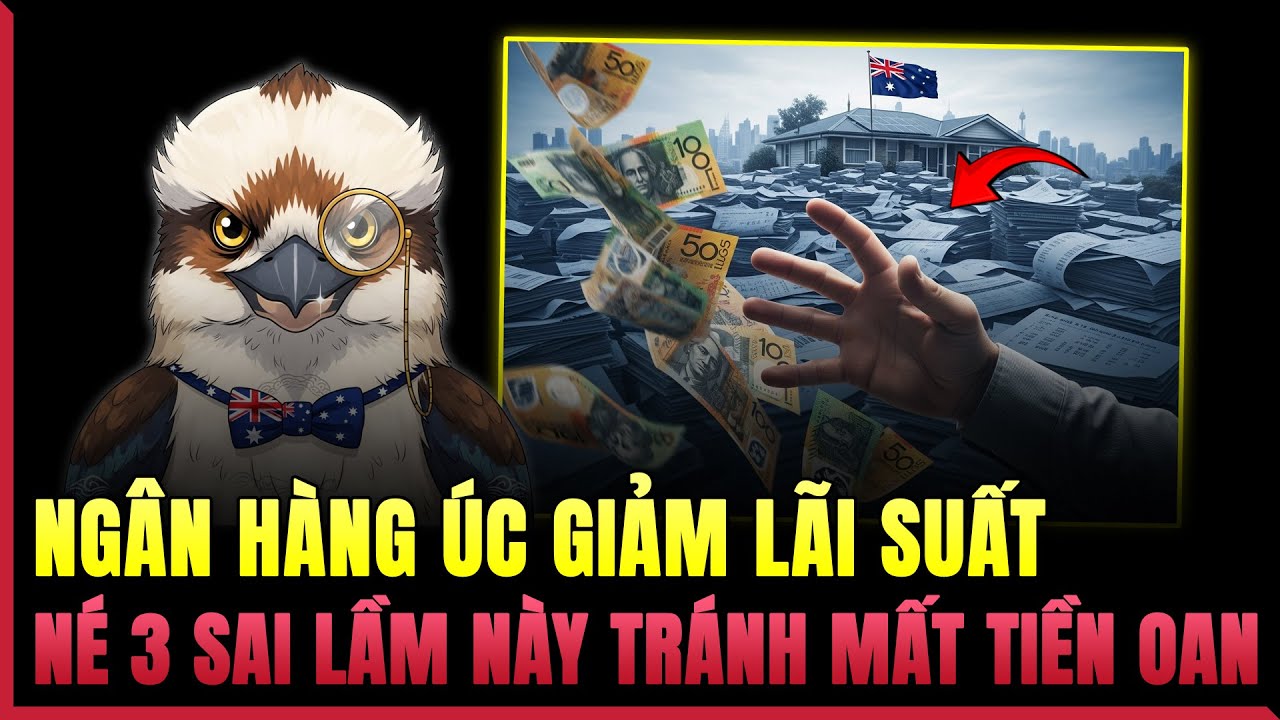 Ngân Hàng Úc Giảm Lãi Suất: Né 3 Cái Bẫy Này Nếu Không Muốn Mất Tiền Oan