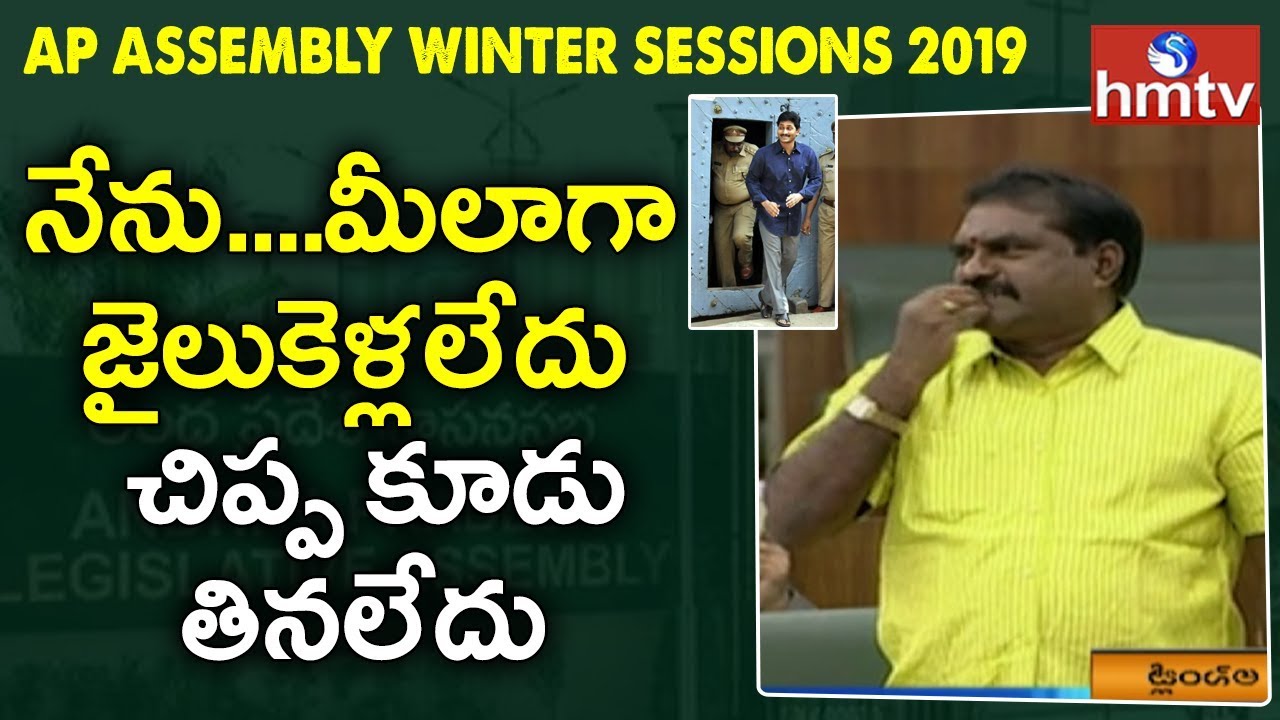 TDP MLA Nimmala Rama Naidu Counter To YCP | hmtv