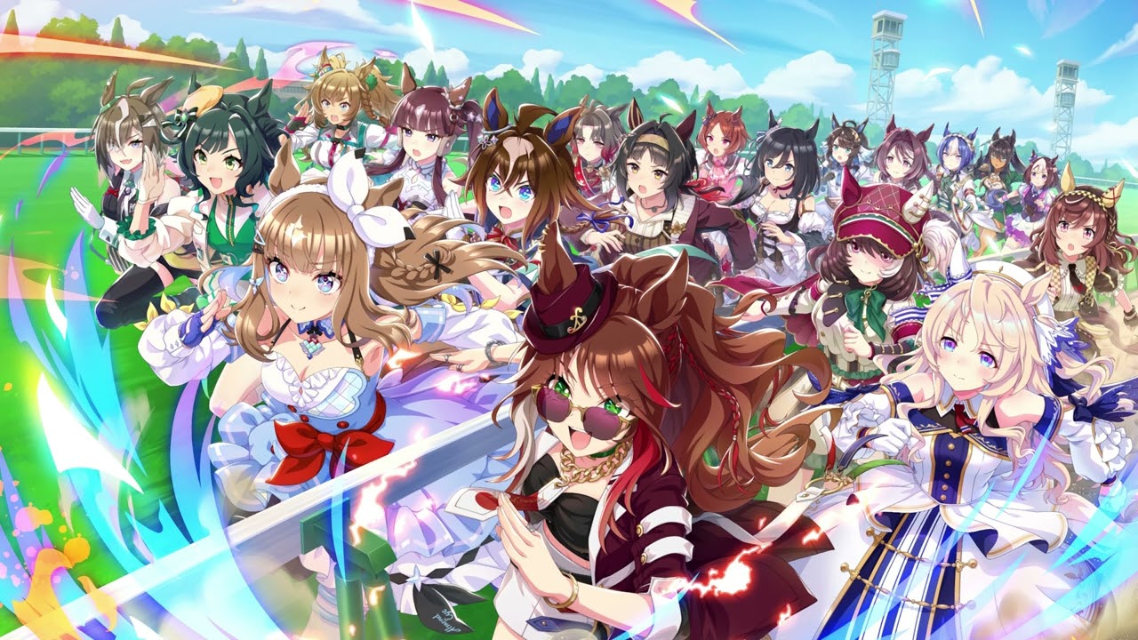 (Game OST) Uma Musume - Breeders Cup race + last spurt