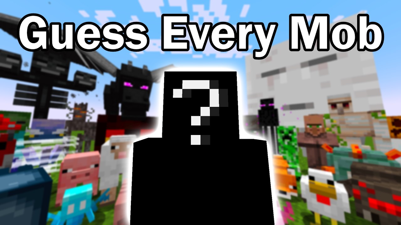 Guess Every Minecraft Mob in 60 seconds