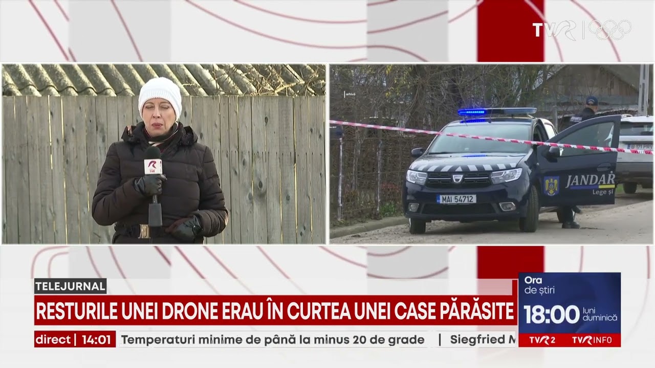 Resturi de dronă în Vrancea