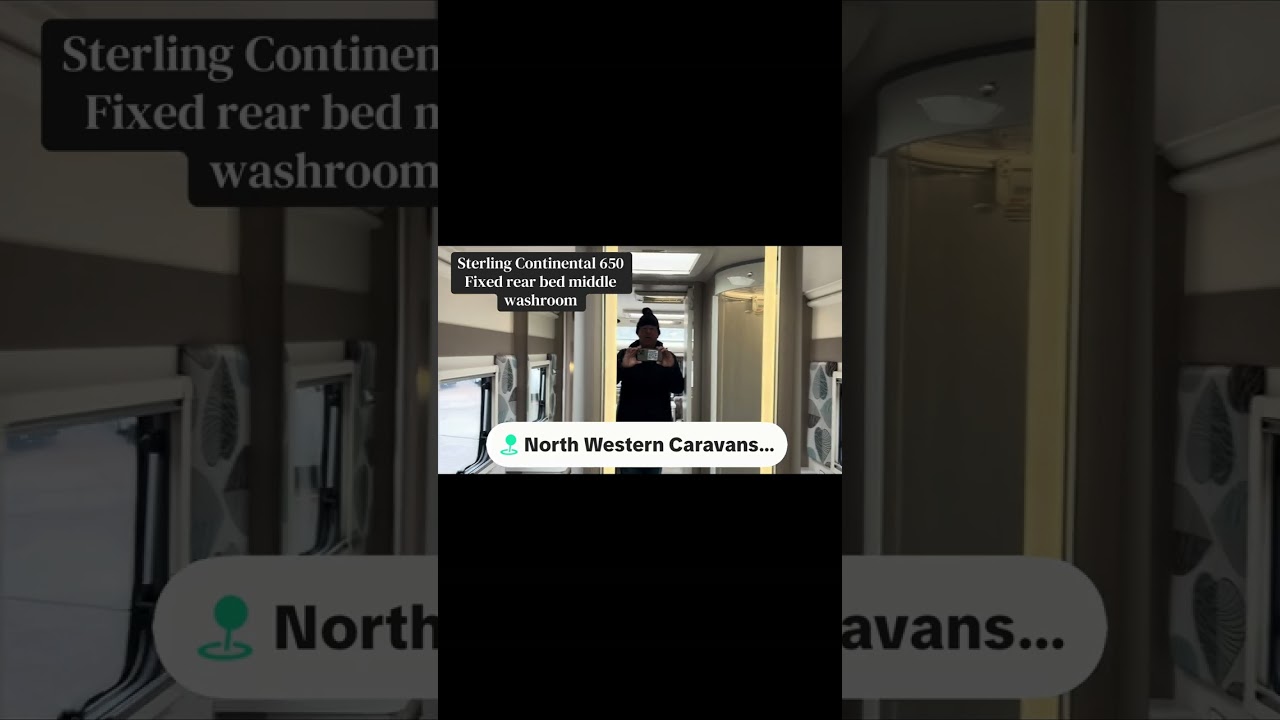 В магазине North Western Caravans продается туристический прицеп Sterling Continental 650 с фикси...