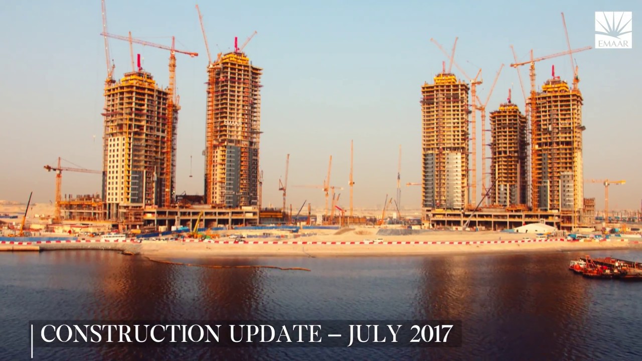 Dubai Creek Harbour Construction Update