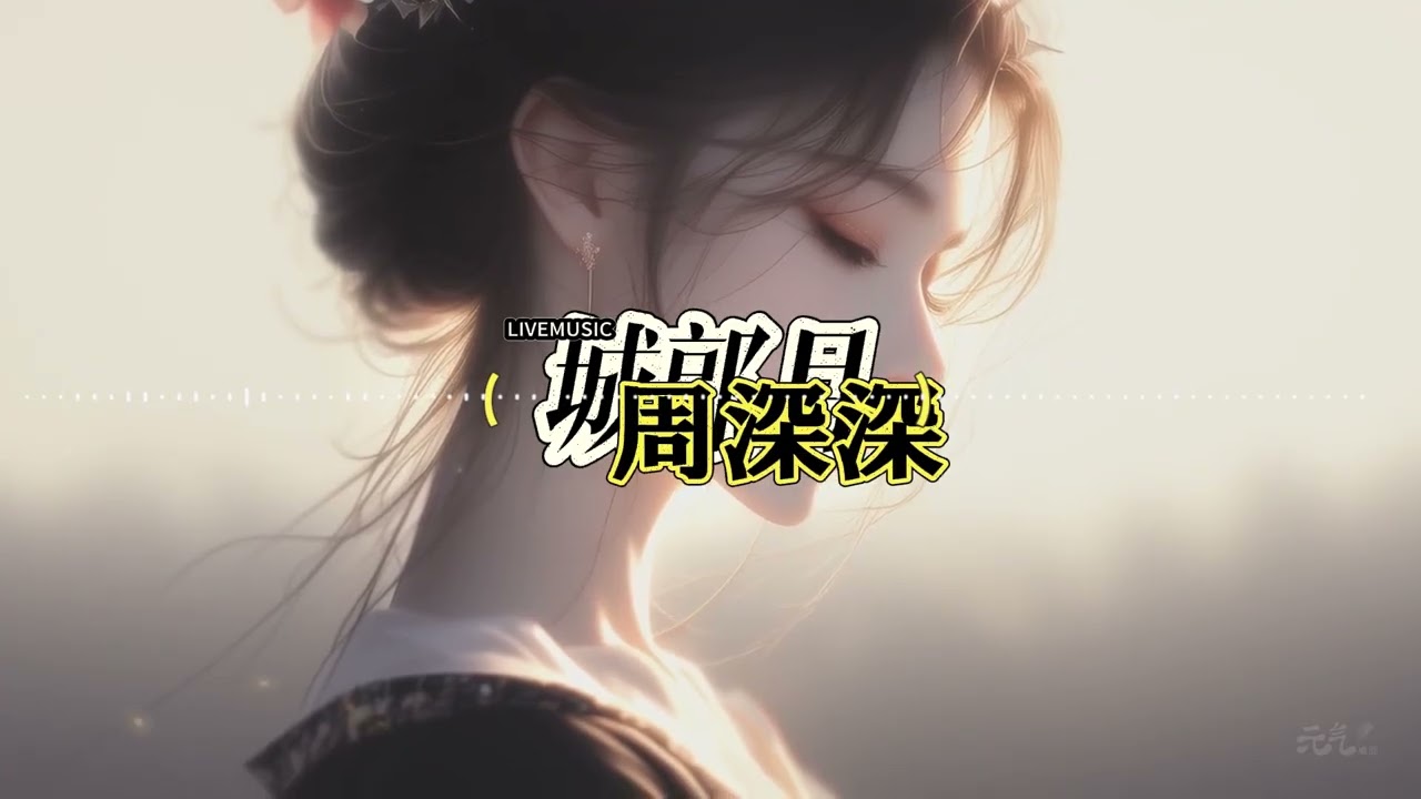 城郭月 - 週深深 「我走過 舊街上故人卻 早已經 不在身旁」#中文歌曲 #新歌上線 #動態歌詞