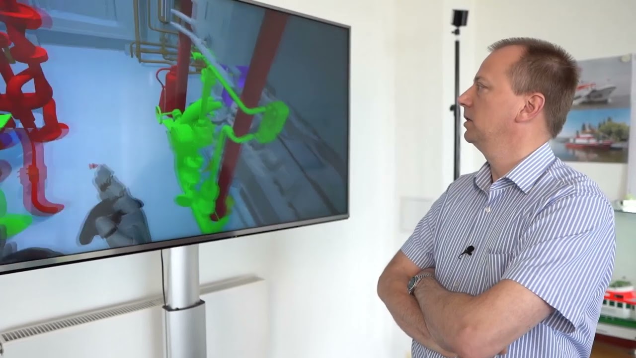 VR-Einsatz im Schiffsneubau bei Tamsen Maritim