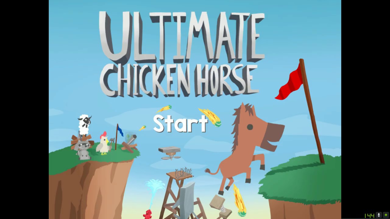 ULTIMATE CHICKEN HORSE [Gameplay | FullHD | 60FPS]