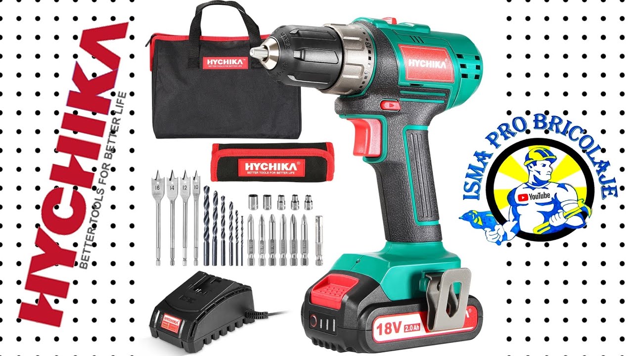 Taladro atornillador Hychika DD18F hychika Tools     #hychika #makersespaña #ismapro #diy #maker
