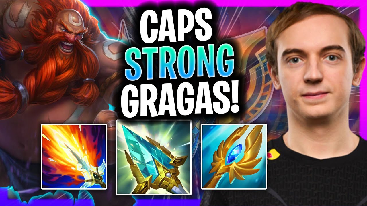 CAPS IS SO STRONG WITH GRAGAS MID! | G2 Caps Plays Gragas Mid vs Yone!  Season 2025