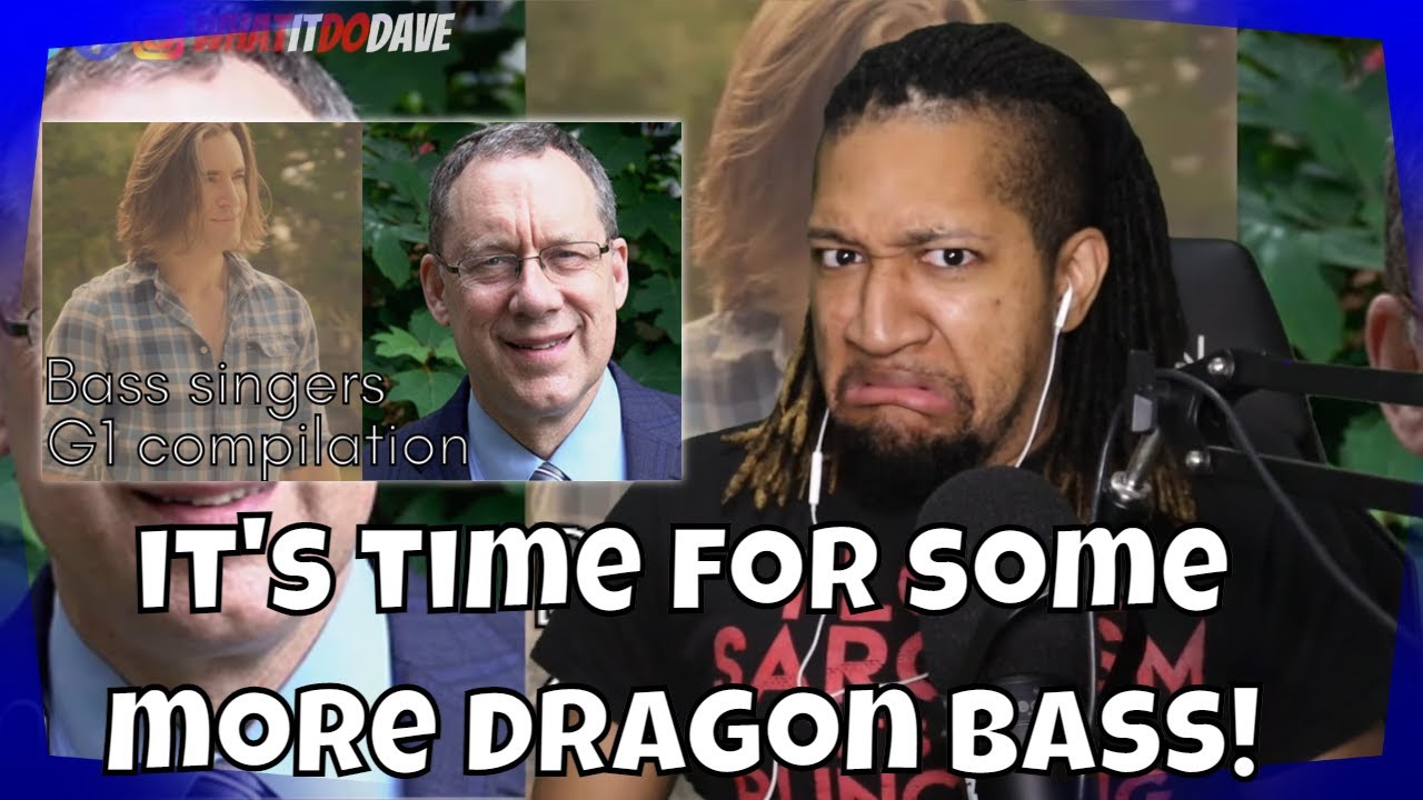 Reaction to Bass singers G1 compilation