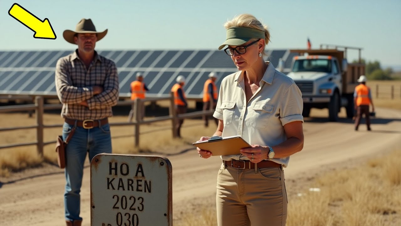 HOA Installed Their Solar Grid Across My Ranch—Then Discovered My Family’s 100 Year Trap!