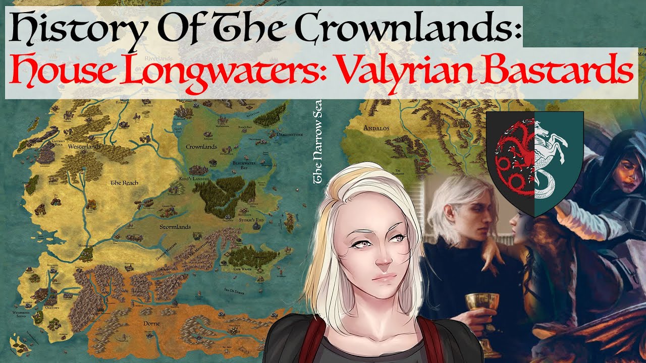 House Longwaters | History Of The Crownlands | Game Of Thrones | House Of The Dragon History & Lore