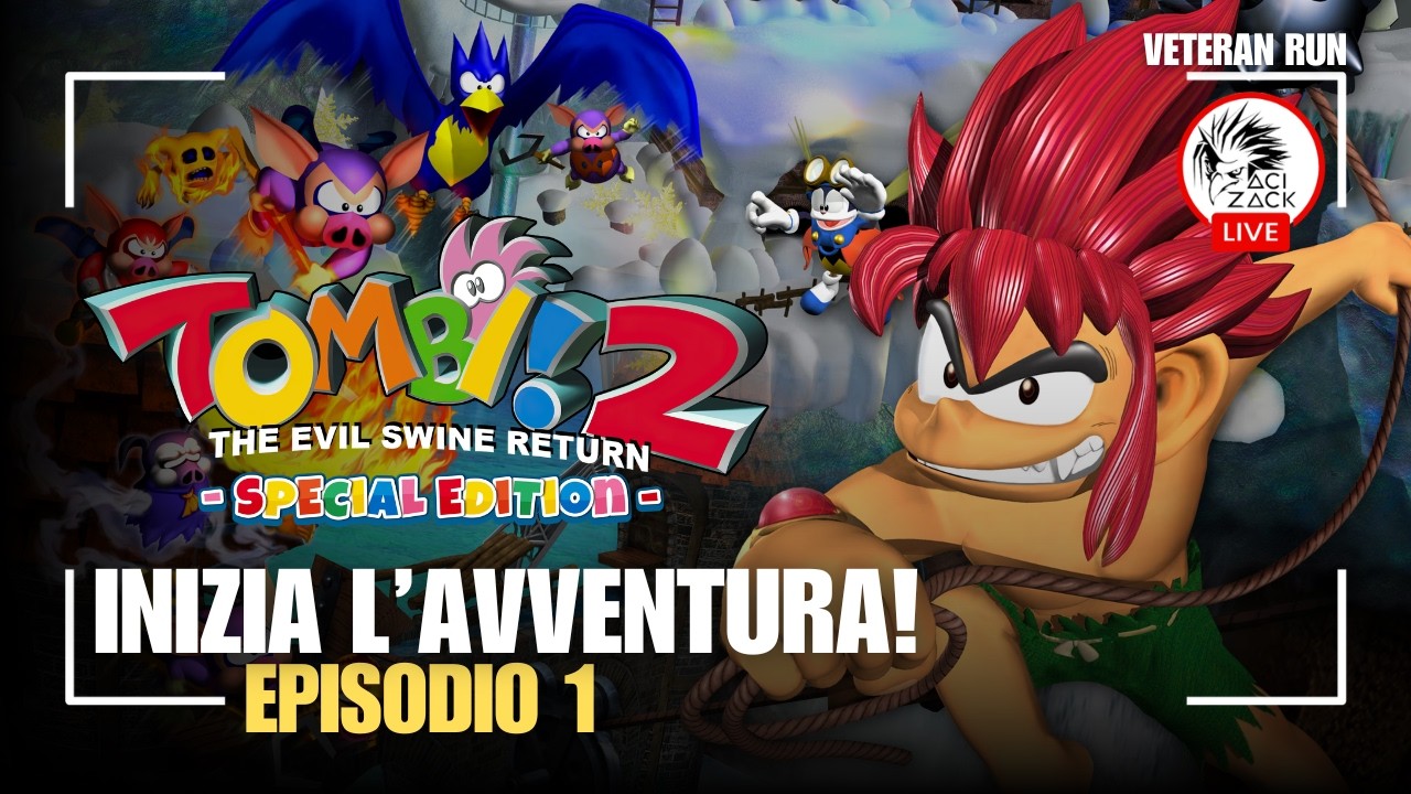 🔴TOMBI 2 VETERAN RUN - EP 1 - L'AVVENTURA INIZIA