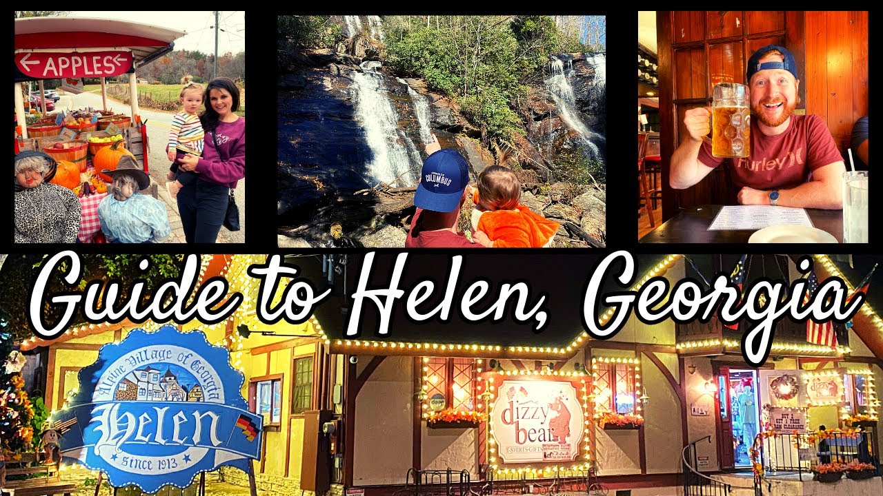 Helen, Georgia Travel Guide! | Anna Ruby Falls Hike, Best Restaurants & Christmas Lights!