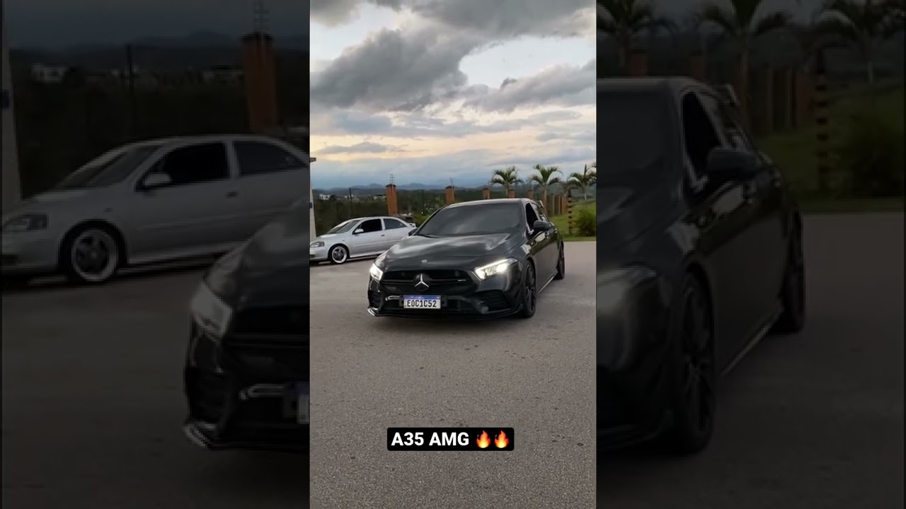 MERCEDES A35 AMG COM ESCAPE DIRETO 😨