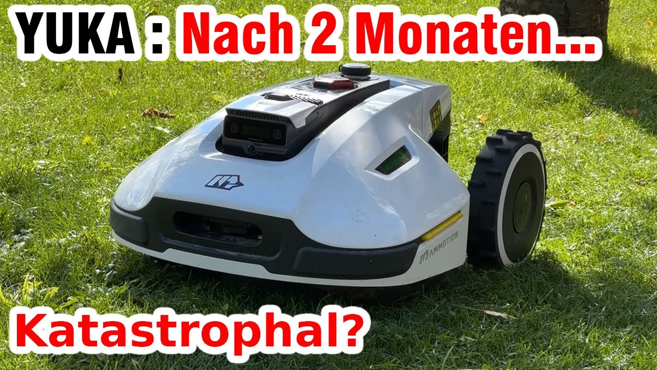 ⚠️YUKA Rasenmähroboter: ERFAHRUNGSBERICHT (Was euch niemand sagt...) Yuka Mammotion