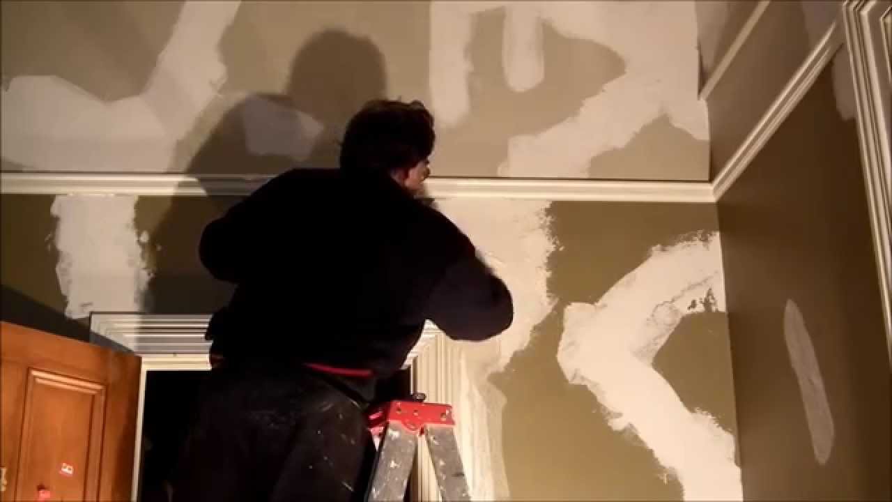 How to fix a drummy wall