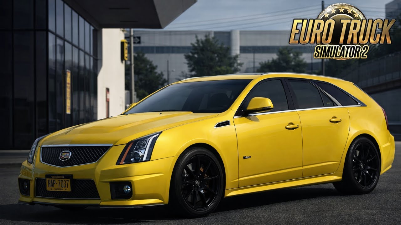 CADILLAC CTS-V SPORT WAGON - EURO TRUCK SIMULATOR 2 - ETS2