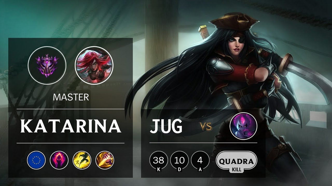 Katarina Jungle vs Evelynn - EUNE Master Patch 9.24