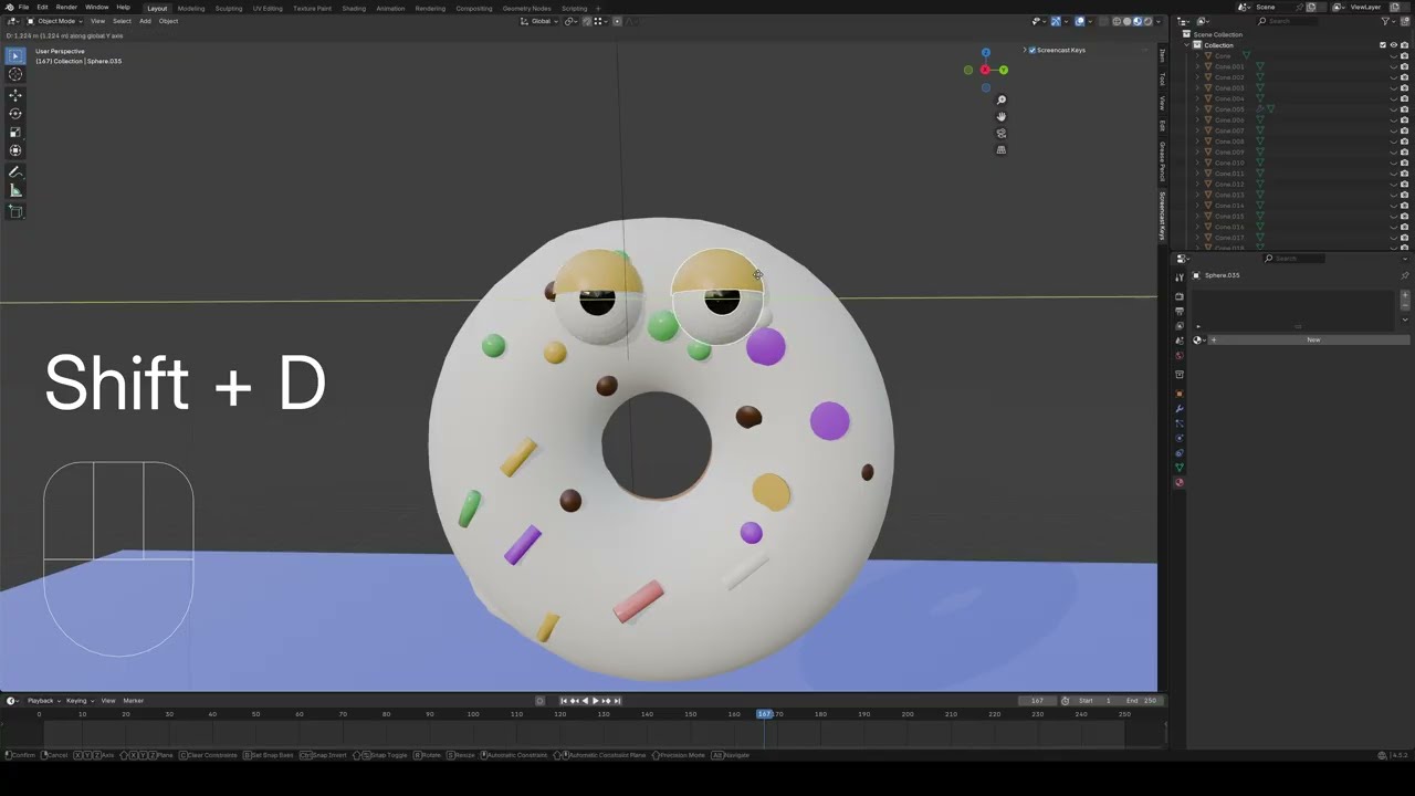 Blender For Fun Day6 Cute Donut