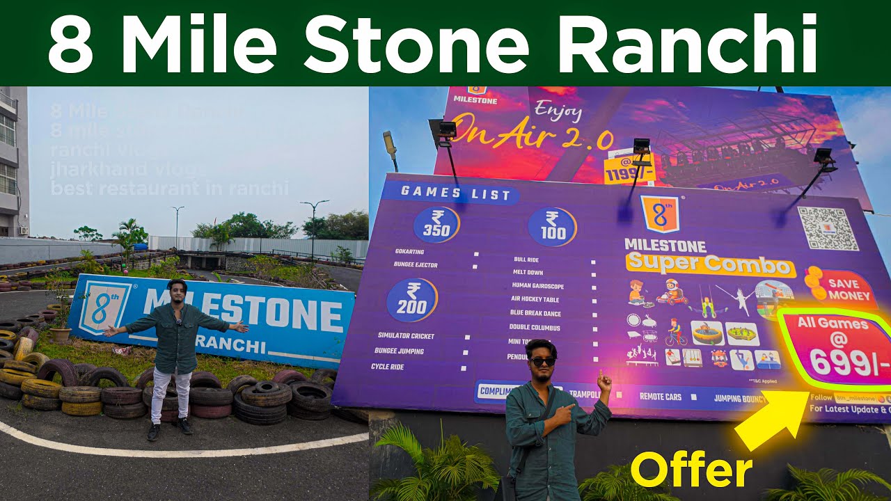 8th Milestone Ranchi | 8th Milestone Restaurant Ranchi | Vfxadil Vlogs