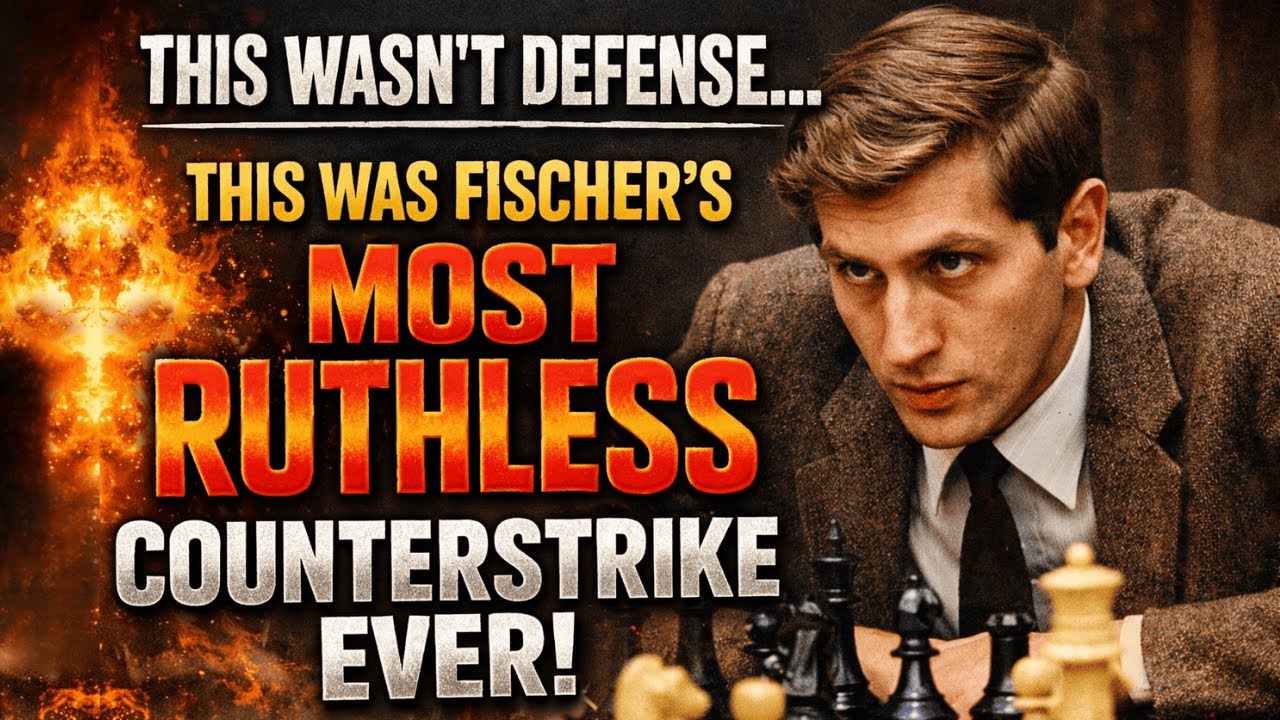 Fischer's Ruthless Counterattack DEMOLISHES Saidy's Knight Sacrifice in Epic 1965 US Championship