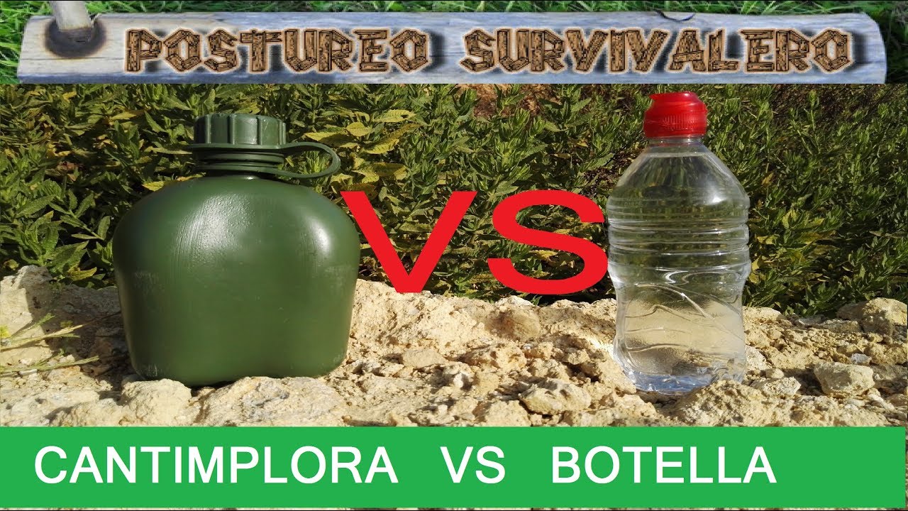 CANTIMPLORA  VS  BOTELLA