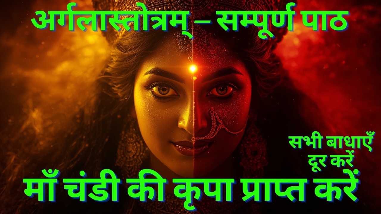 अर्गलास्तोत्रम् सम्पूर्ण पाठ | Argala Stotram | रूपं देहि जयं देहि | Durga Saptashati Powerful Path
