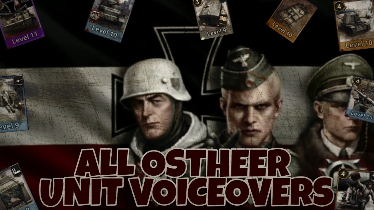 All Ostheer Unit Voiceovers | RTV WWII