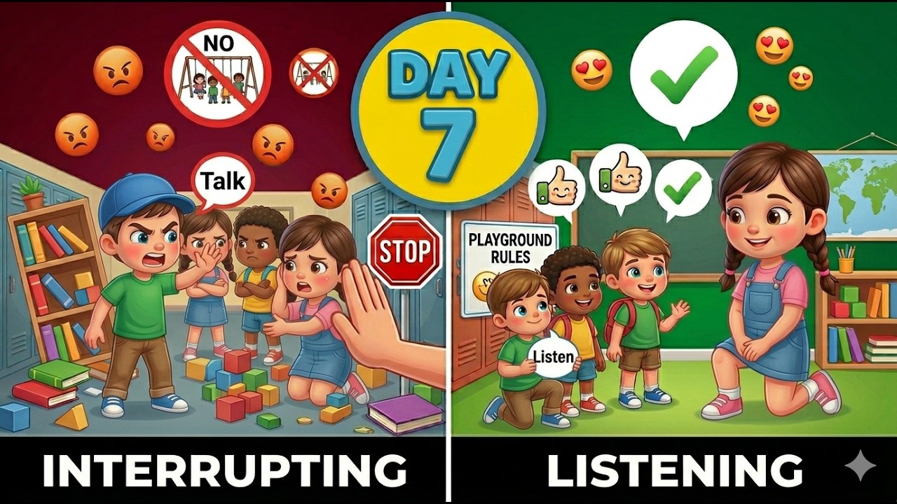 10 Minutes of Gentle Stories | Talking Stick Challenge Listening Makes Better Friends 😴
