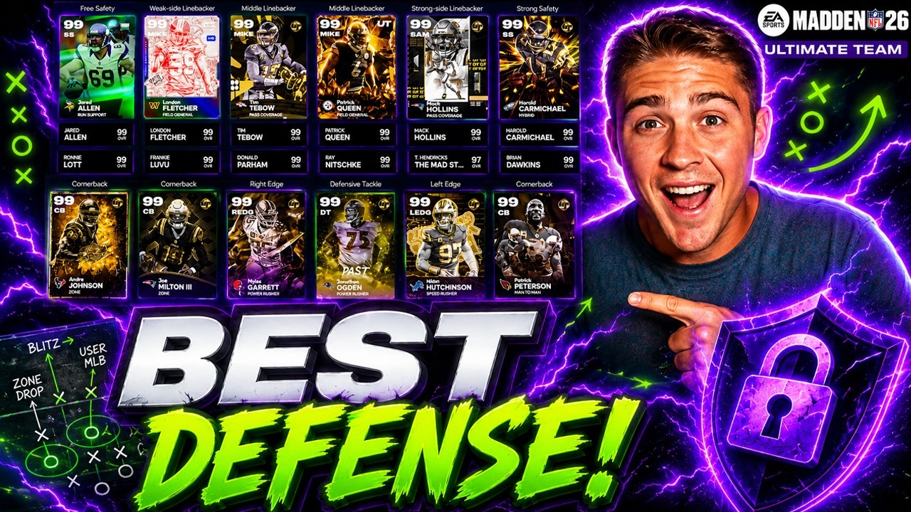 How to Build the BEST Defense in Madden 26 Ultimate Team!