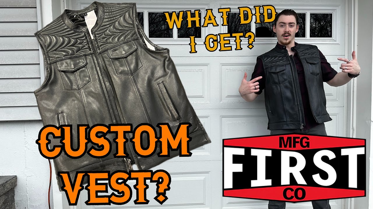 The BEST Custom Made Leather Vest?!