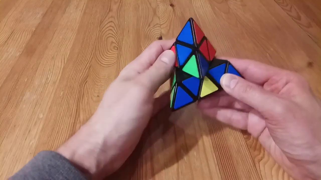 Pyraminx kirakása amatőr módszerrel, kezdőknek, magyarul