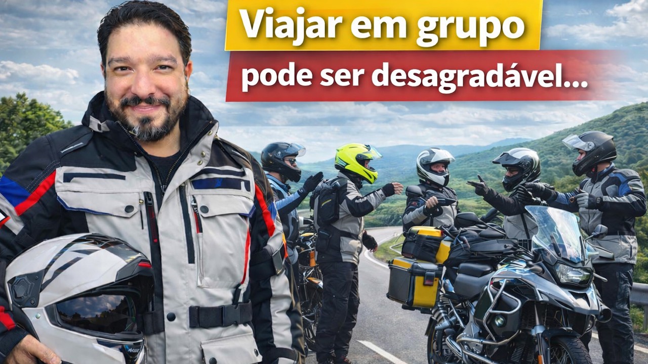 Viajar em grupo pode ser desagradável...
