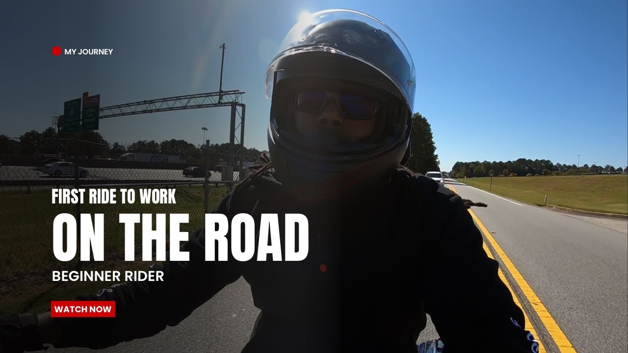 Commuting on Two Wheels: My First Motorcycle Ride to Work.