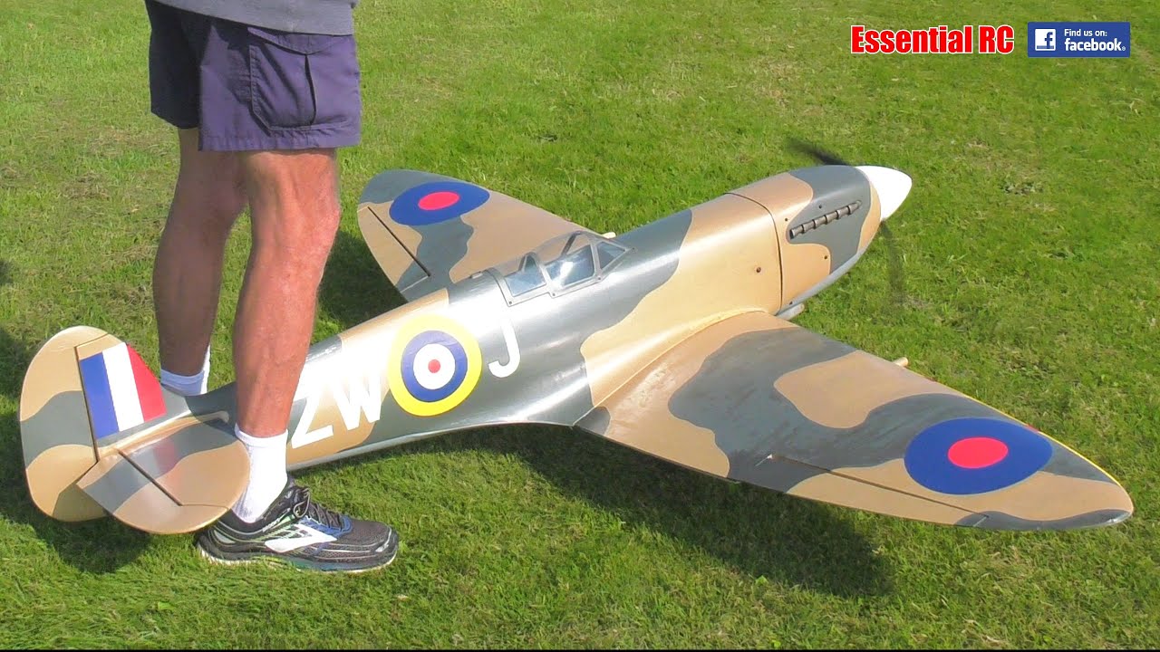 SPITFIRE !!! TOP FLITE GIANT SCALE RC BRITISH SINGLE-SEAT FIGHTER