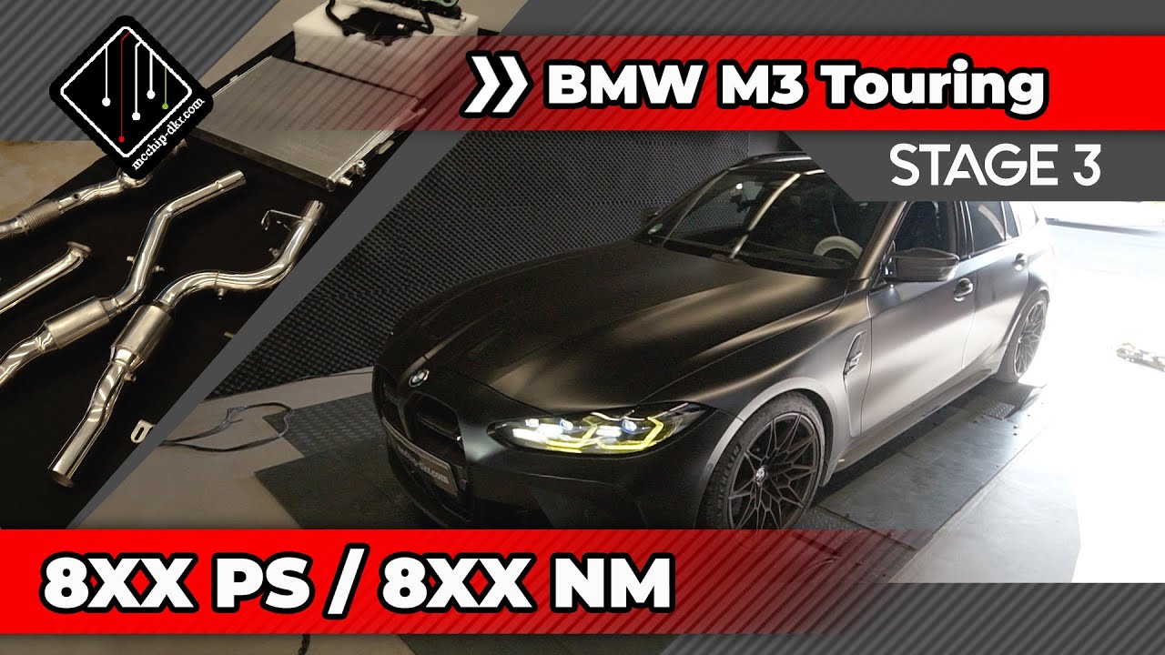 BMW M3 Touring 8XXPS | Software Stage 3 I OPF OFF + Capristo Exhaust I 100-200 km/h I mcchip-dkr