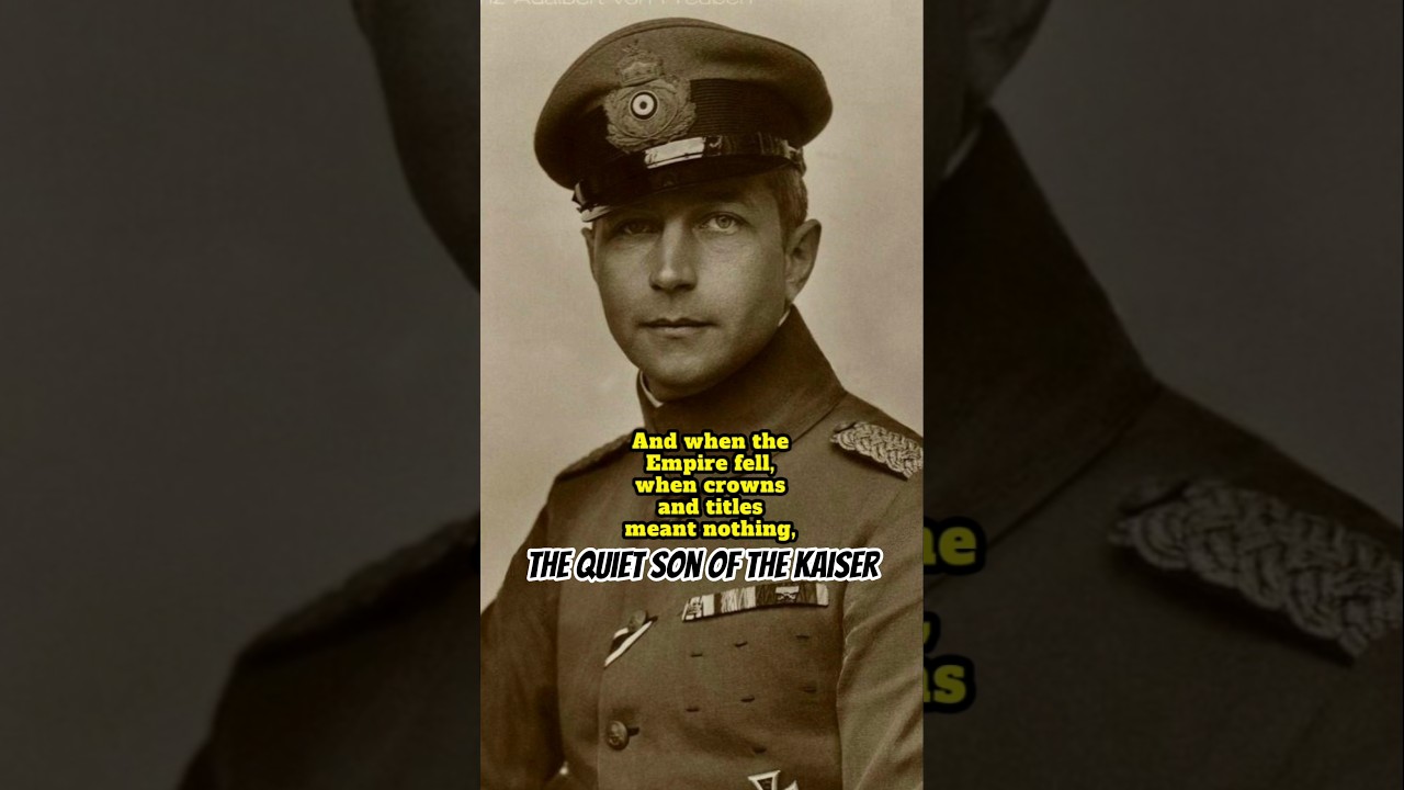 The Prince Who Chose Peace | Prince Adalbert of Prussia #royalhistory #royalfamily