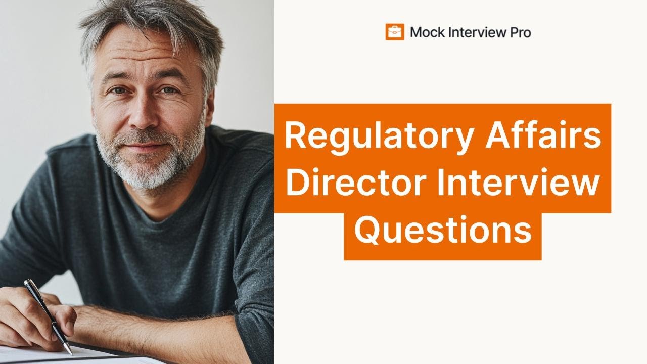 Most Common Regulatory Affairs Director Interview Questions
