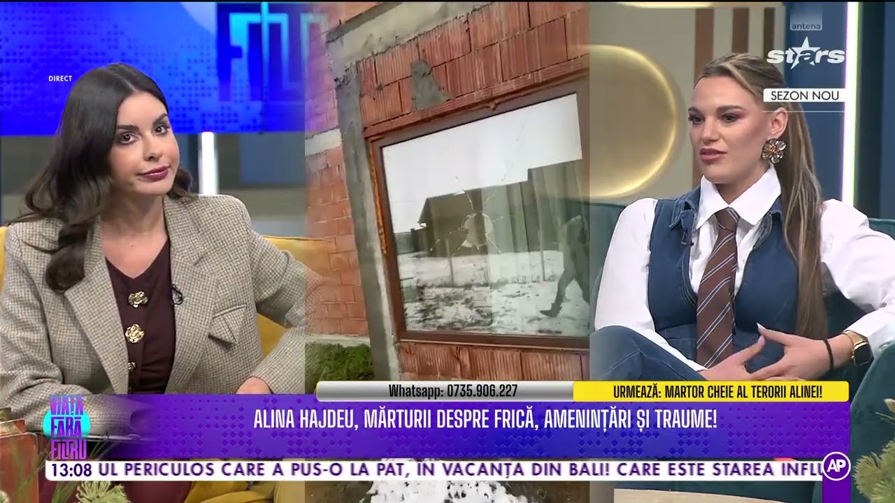 De la iubire la coșmar: Mărturia șocantă a Alinei Hajdeu despre relația cu Valentin, cei doi foști c