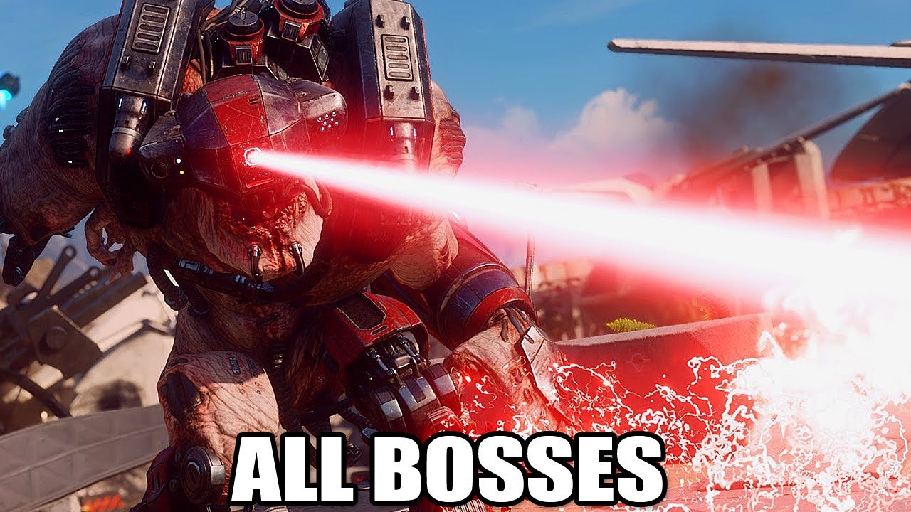 RAGE 2 - All Bosses (With Cutscenes) HD 1080p60 PC