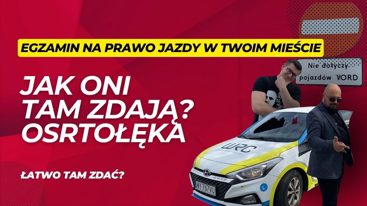 🎥 Egzamin na prawo jazdy w Ostrołęce &ndash; pułapki, skrzyżowania i obalone mity! 🚦