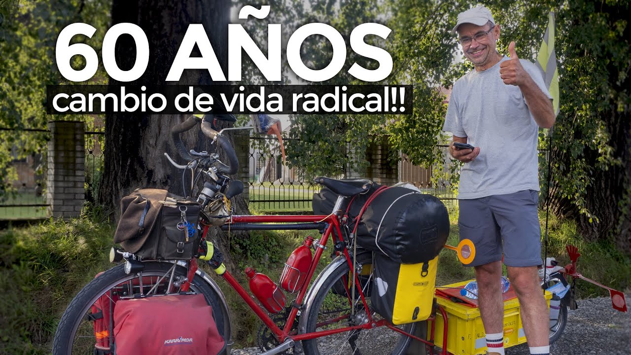 LO DEJA TODO ATRÁS a sus 60 AÑOS para RECORRER EL MUNDO EN BICI | EP.43