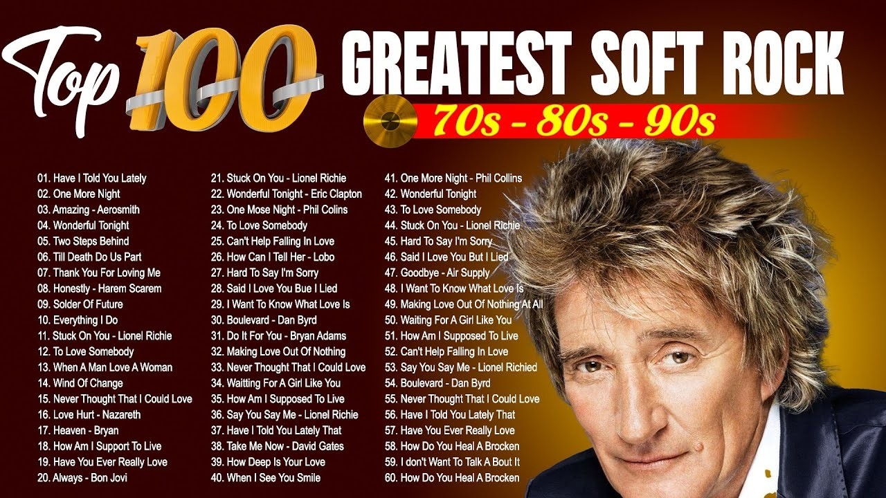 Soft Rock Love Songs 70s 80s 90s | Lionel Richie, Rod Stewart, Bee Gees, Elton John, Air Supply
