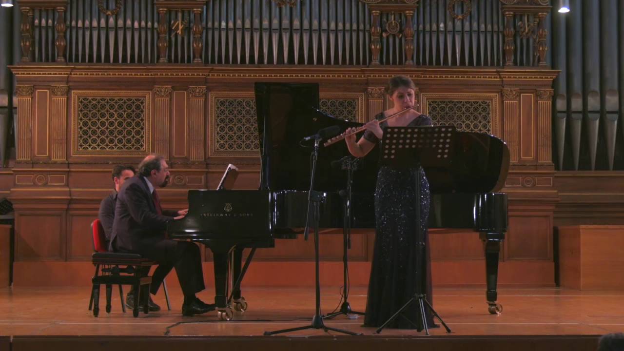 W.A. Mozart, Sonata in e minor K304 | Ginevra Petrucci, flute - Boris Berman, piano