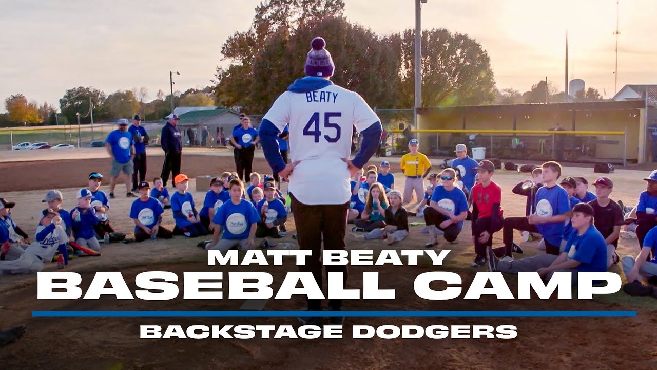 Matt Beaty Baseball Camp - Backstage Dodgers Season 8 (2021)