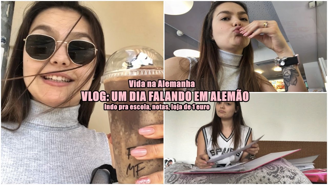 VLOG: FALANDO SÓ EM ALEMÃO l Nur Deutsch spreche - Vida na Alemanha