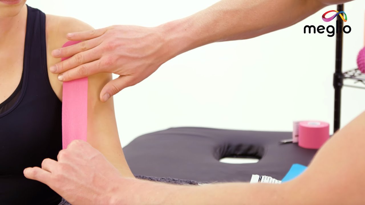 Kinesiology Tape application for Bicep Pain